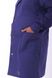 Халат школьный рабочий Garment Factory на кнопках, хлопок 100%, цвет синий, 44 размер 263774028 фото 2
