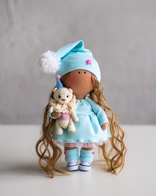 Кукла Гвен и мишка Гектор. Коллекция La Petite 241630591 фото