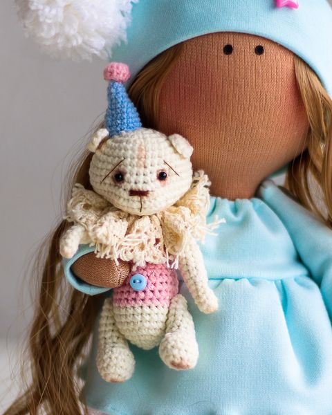 Лялька Гвен та ведмедик Гектор. Колекція La Petite 241630591 фото