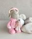 Овечка в светло-розовой пижаме с игрушкой. Овечка Тильда. 582155880 фото 1