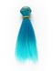 Волосся для ляльки, Let's make треси 15 см. Сині з бакитними кінчиками 457172803 фото 1