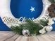 Вінок декоративний Merry Christmas білий 208855649 фото 6