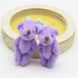 Let's make Игрушка для куклы 4 см - мишка маленький ассорти фиолетовый (239696993) 239696993 фото