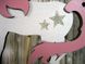 Вінок декоративний "Єдиноріг" рожевий 208857461 фото 4