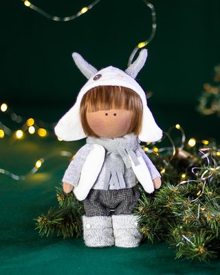 Кукла Екатерина. Рождественская серия La Petite Вертеп - коза 378941579 фото