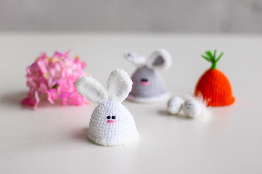 Пасхальный набор. Пасхальный декор для яиц Кролики и морковка 231574235 фото