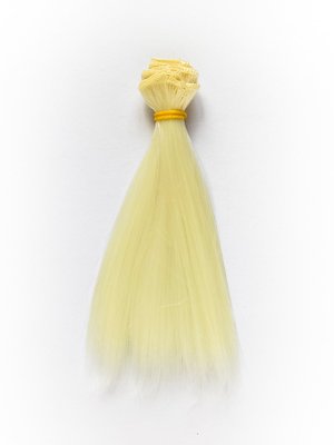 Волосся для ляльки, Let's make треси 15 см. Світлий Блонд 457121114 фото
