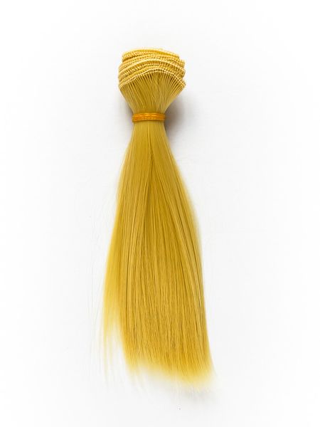 Волосся для ляльки, Let's make треси 15 см. Пшеничний Блонд 457122667 фото
