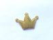 Let's make Аплікація Нашивка Патч для рукоділля: сердечко, зірочки, корона, кролик. корона золота (226948057) 226948057 фото