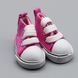 Let's make Обувь для куклы. Кеды на шнурках малиновый (240634770) 240634770 фото